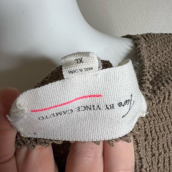 TWO BY VINCE CAMUTO Crewneck 3/4 Sleeve Pull Over Sweater Size XL - Picture 8 of 10